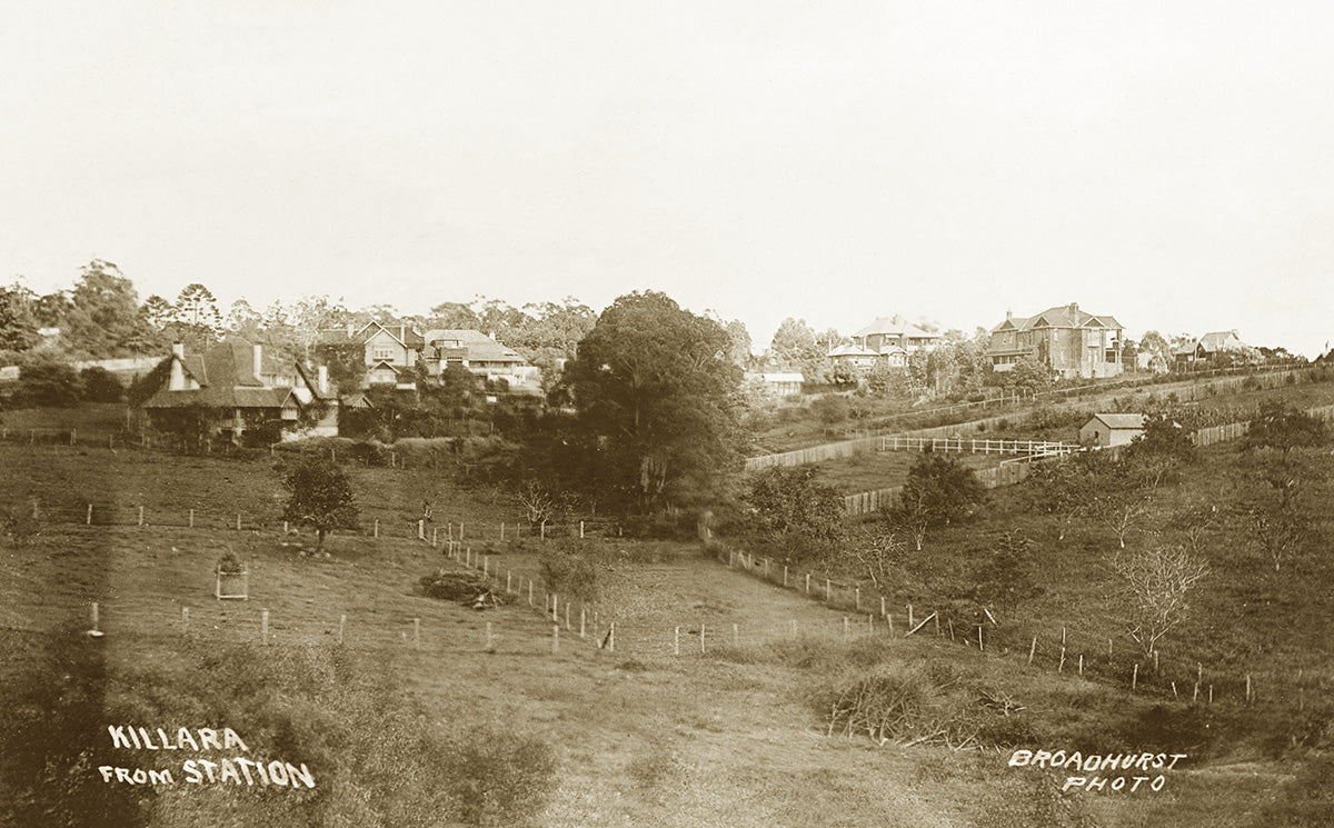 From Station, Killara NSW Australia 1910s