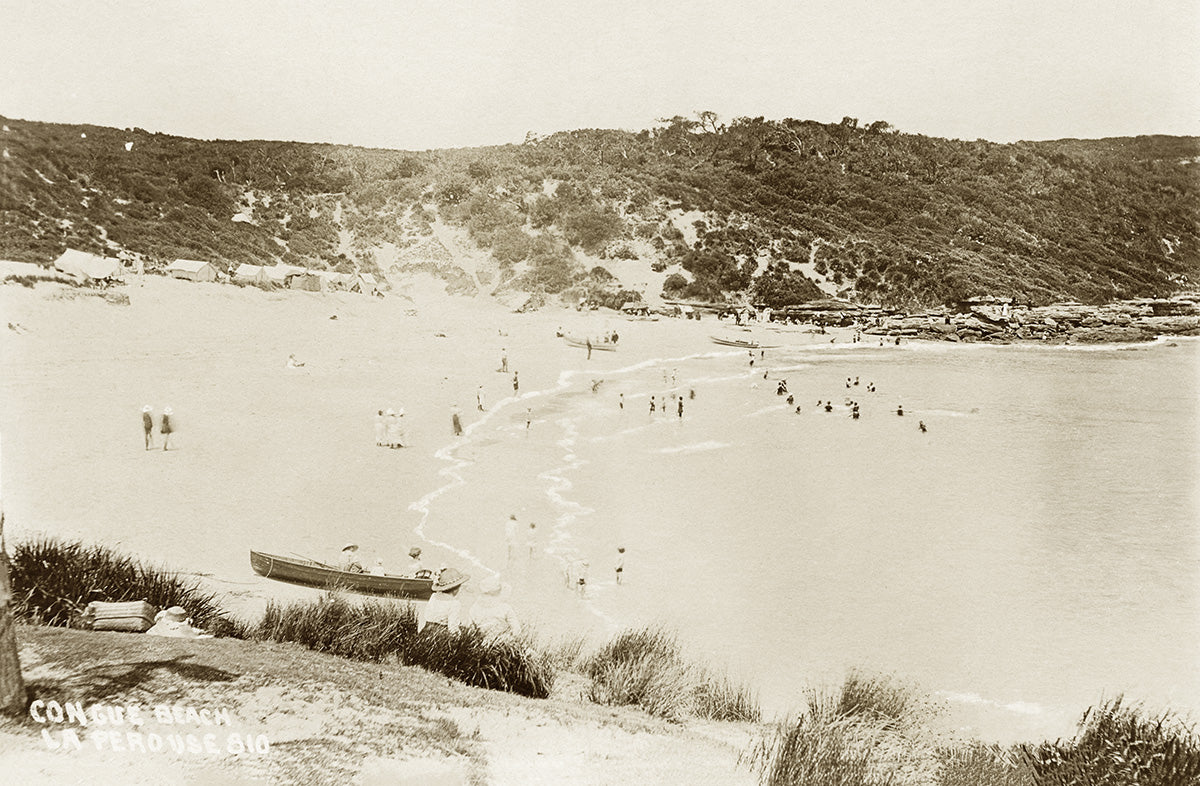 Conwong Bay Beach , La Perouse NSW Australia 1900s