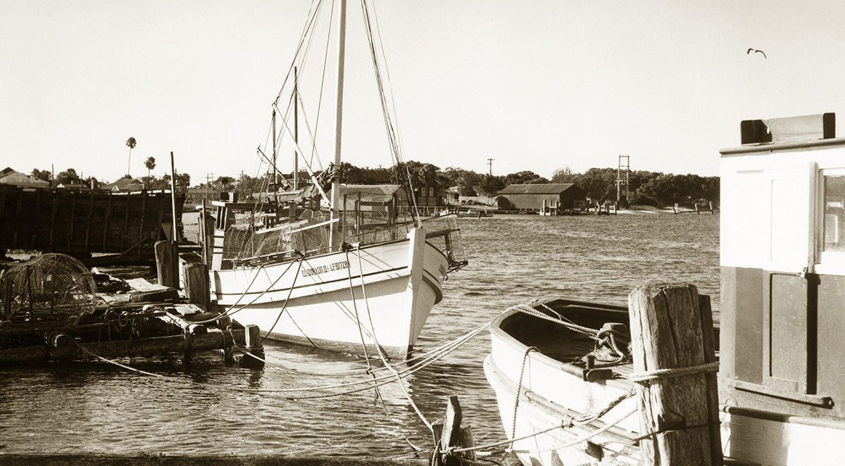 Fishing Boats, Tuncurry NSW Australia c.1938