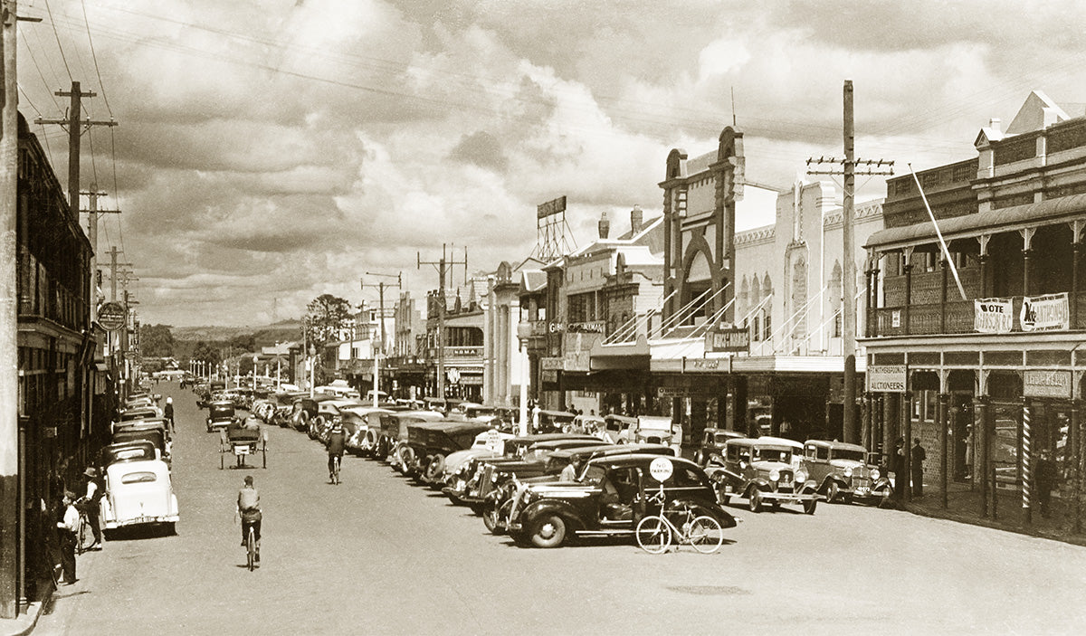 Molesworth Street, Lismore NSW Australia c.1939