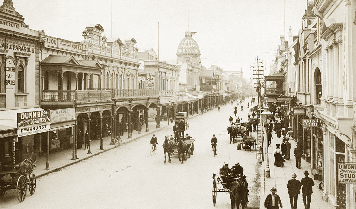 Rundle Street, Adelaide SA Australia c.1900