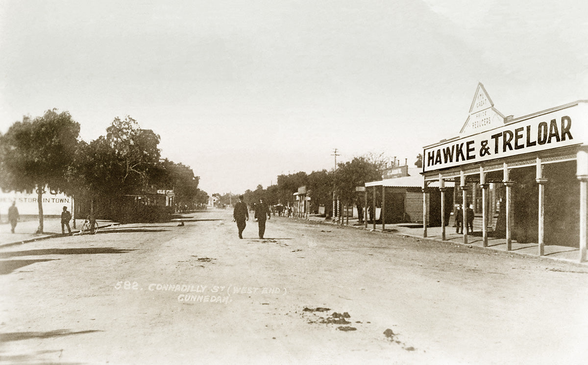 Connadilly Street - West End, Gunneday NSW Australia c.1907