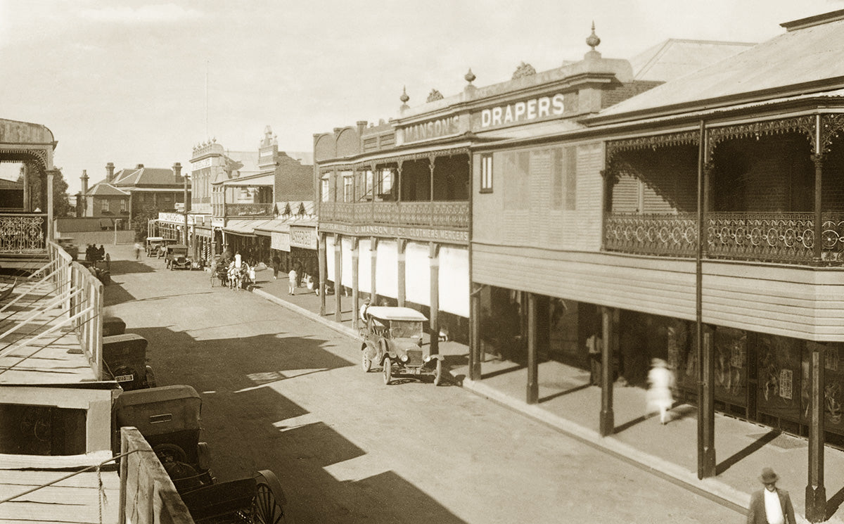 Street Scene, Forbes NSW Australia c.1920