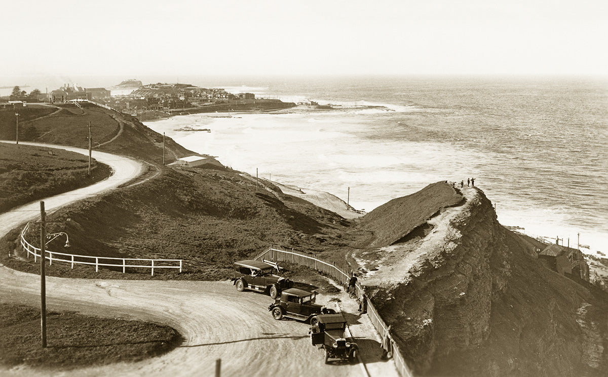 Marine Drive, Newcastle NSW Australia 1930s