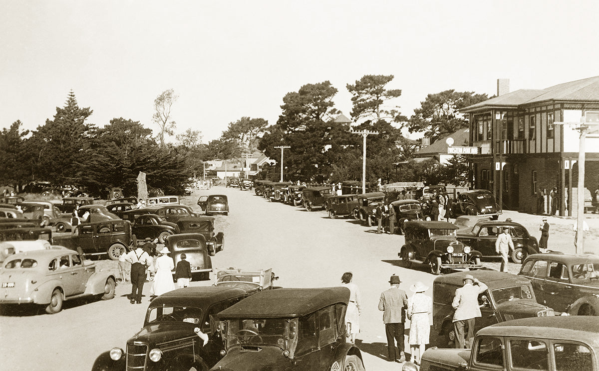 Main Street, San Remo VIC Australia 1940s