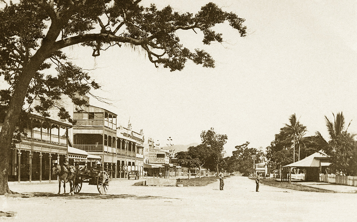 Abbott Street, Cairns QLD Australia c.1900