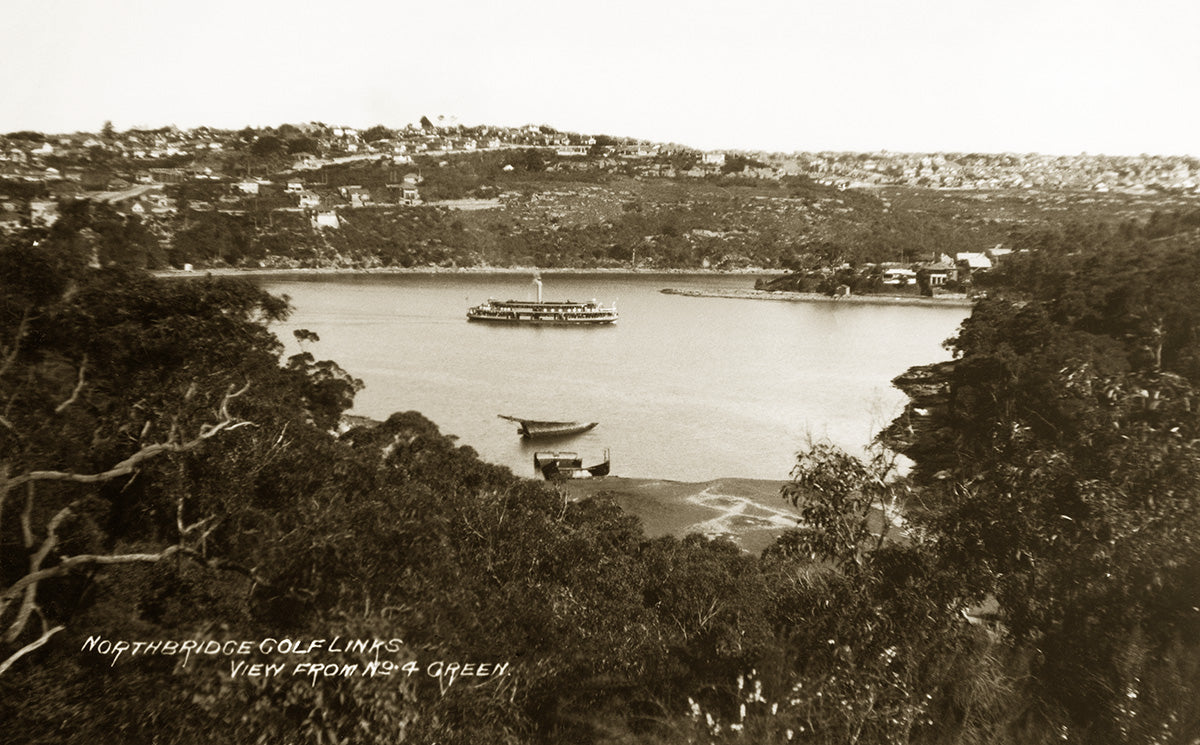 Golf Links - Long Bay - Middle Harbour, Northbridge NSW Australia c.1929