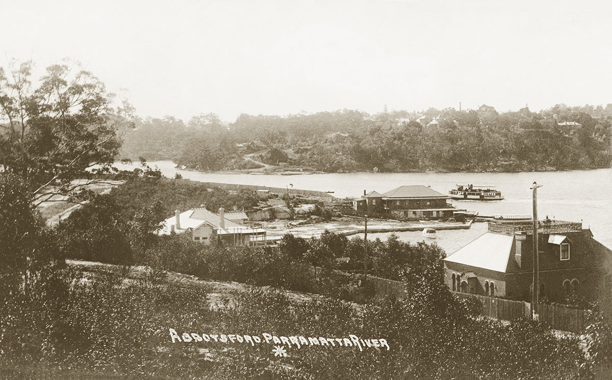 Parramatta River, Abbotsford NSW Australia 1919