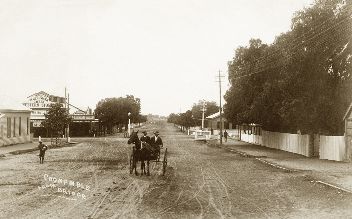 From Bridge, Coonamble NSW Australia 1900s