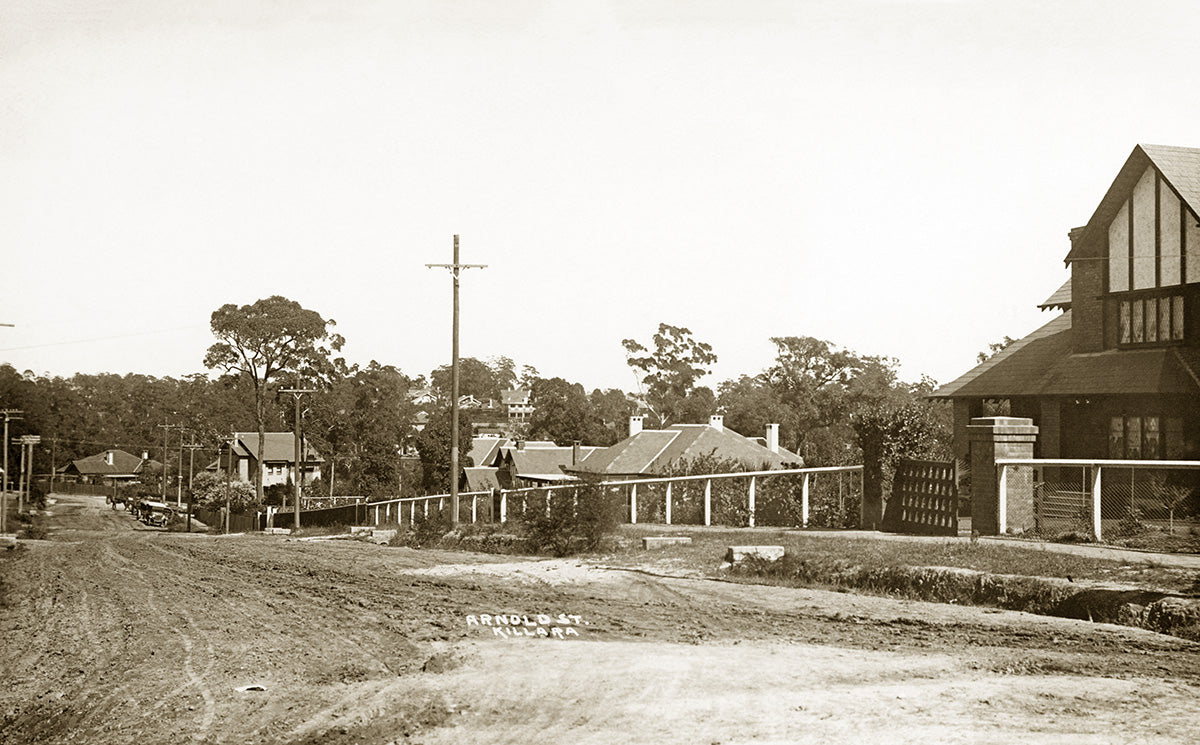 Arnold Street, Killara NSW Australia 1910s