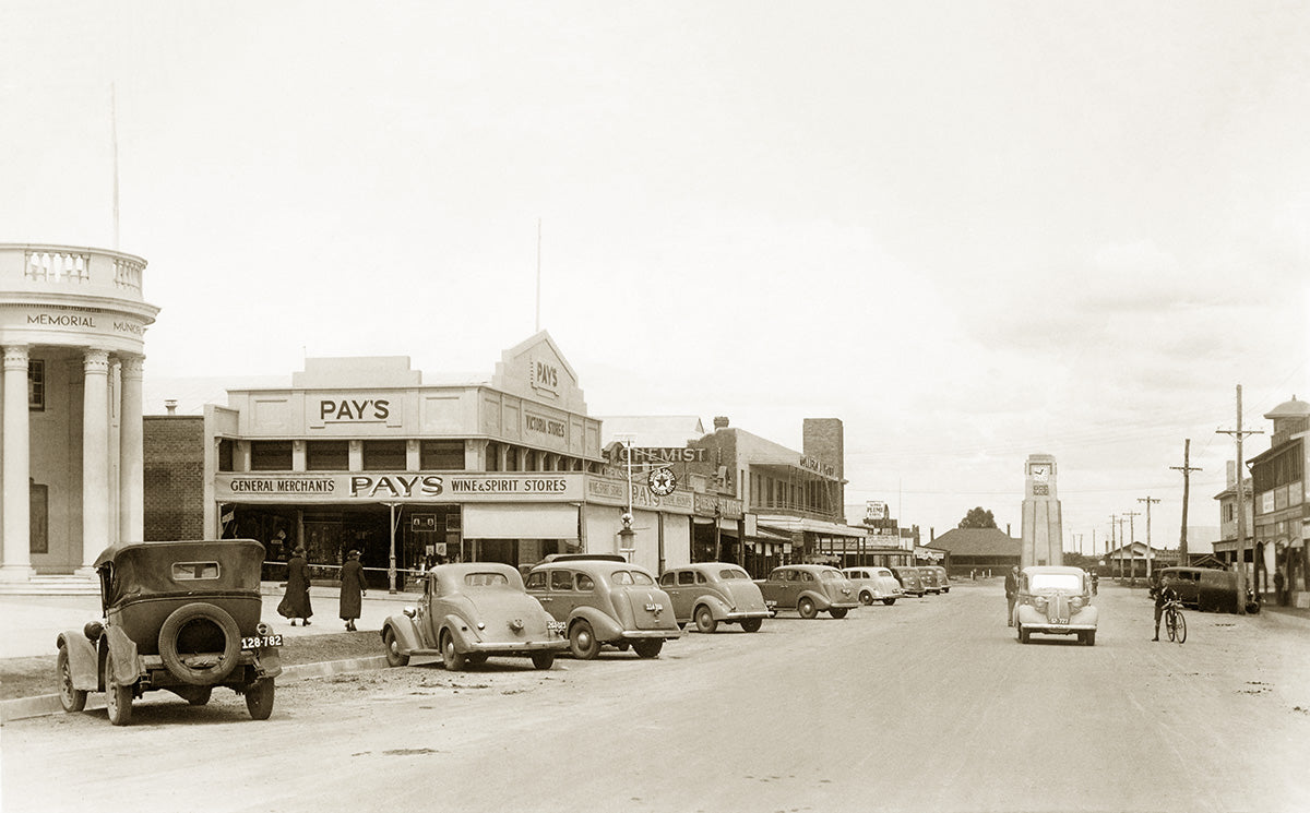 Victoria Street, Kerang VIC Australia c.1948