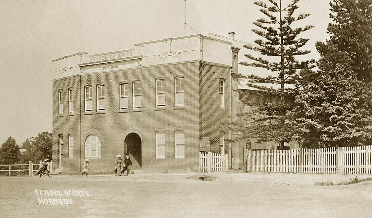 School Of Arts, Hornsby NSW Australia c.1900