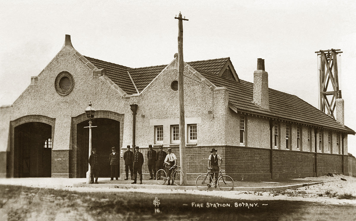 Fire Station, Botany NSW Australia 1908
