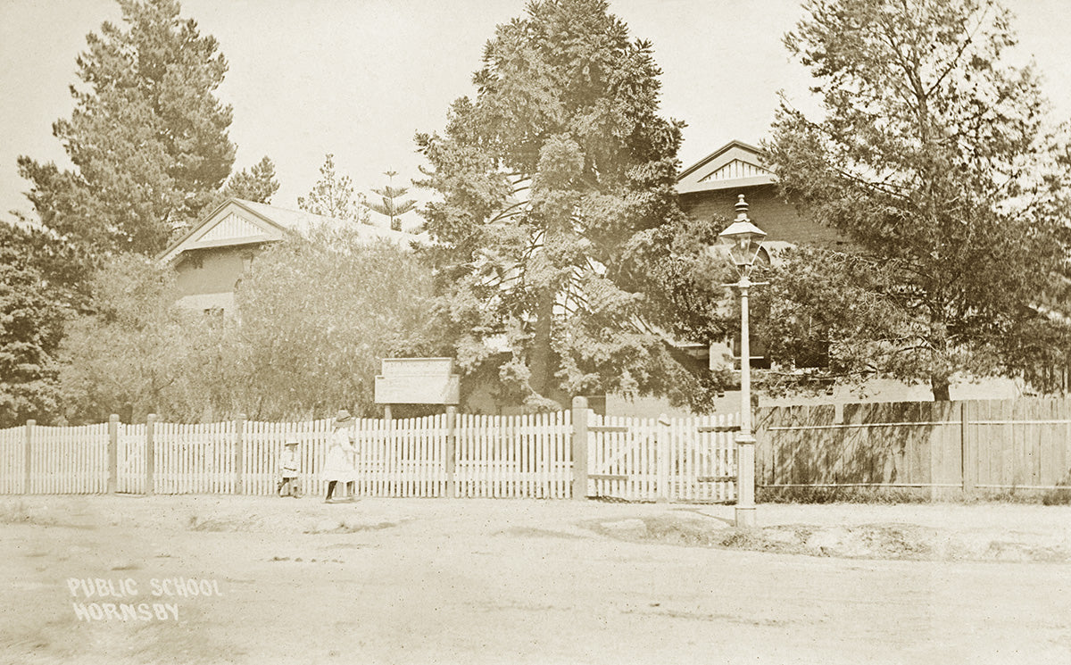 Public School, Hornsby NSW Australia c.1900