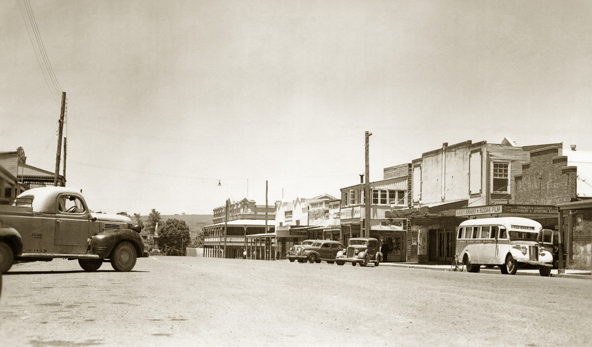 Main Street, Dorrigo NSW Australia c.1949