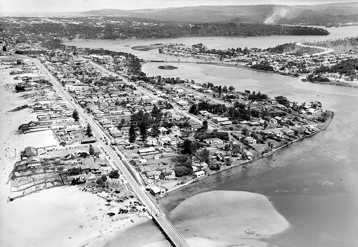 Aerial View, Narrabeen NSW Australia 1950s