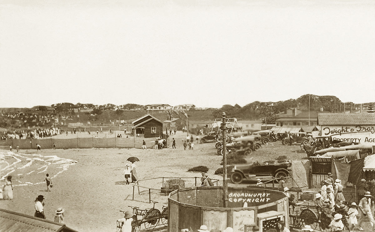 Beach Carnival, Collaroy NSW Australia c.1907