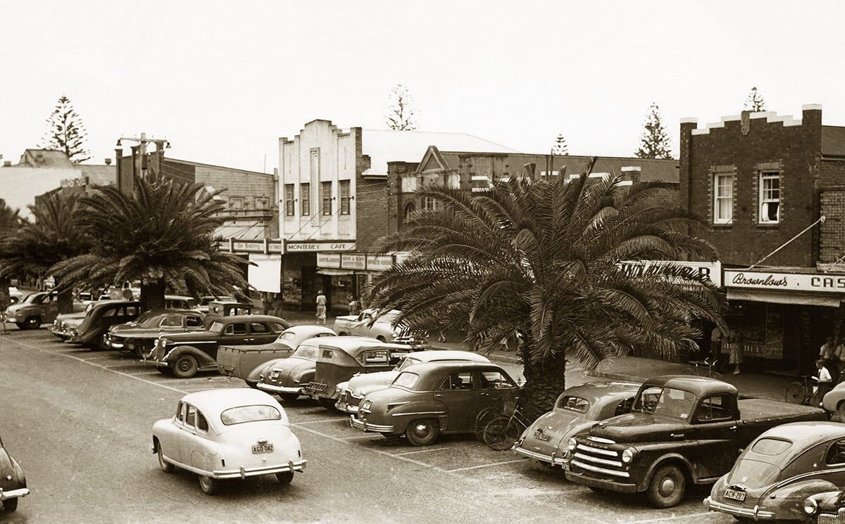 Horton Street, Port Macquarie NSW Australia 1950s