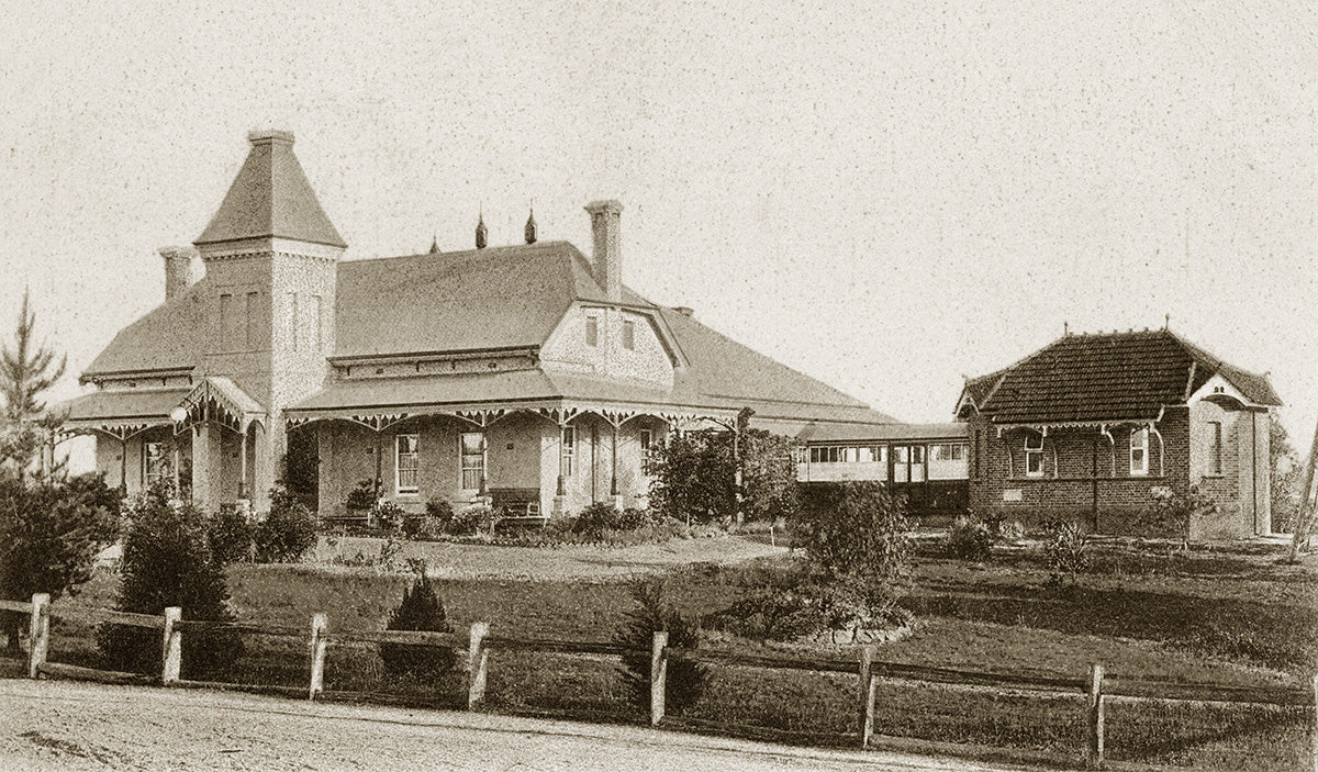 Nepean Cottage Hospital, Penrith NSW Australia 1900s