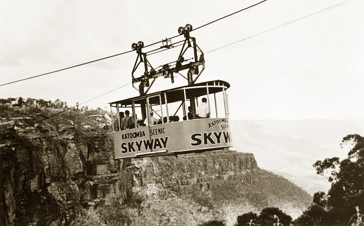 The Skyway, Katoomba NSW Australia 1930s