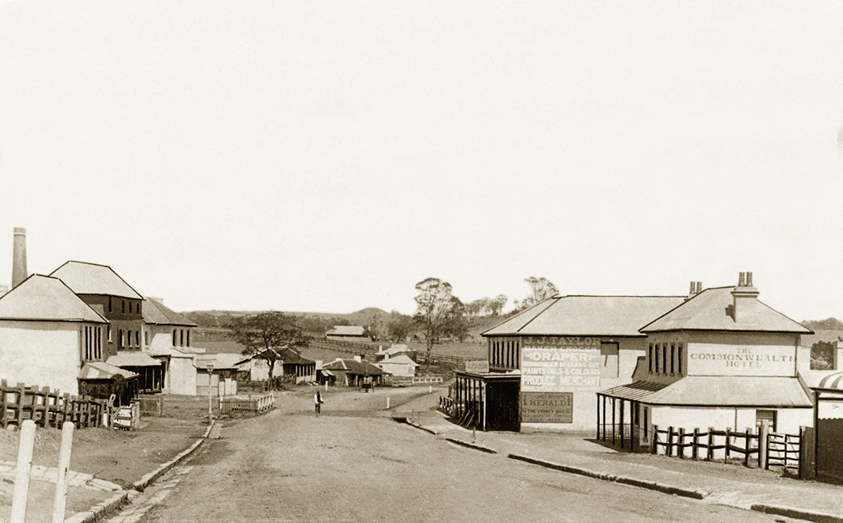 Queen Street, Campbelltown NSW Australia c.1900