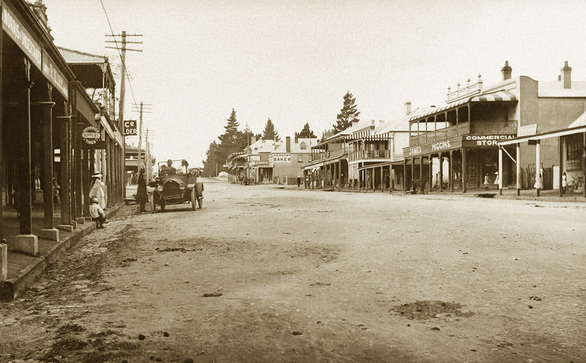 Main Street, Braidwood NSW Australia c.1917