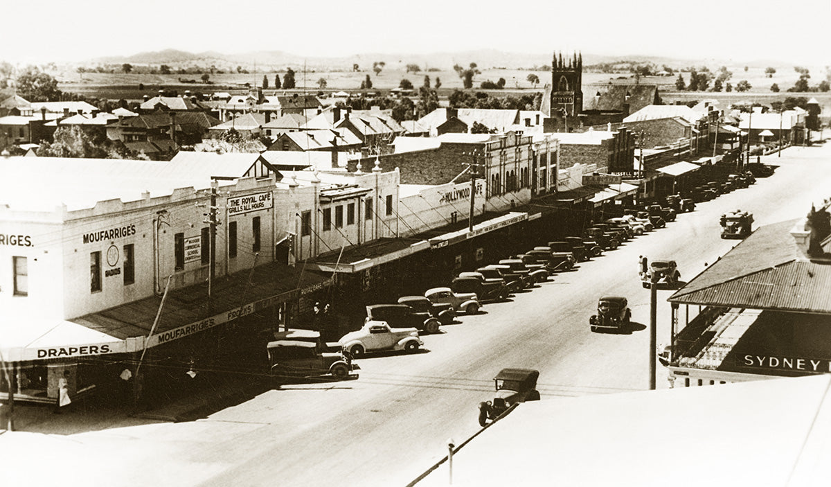 Church Street, Mudgee NSW Australia c.1947