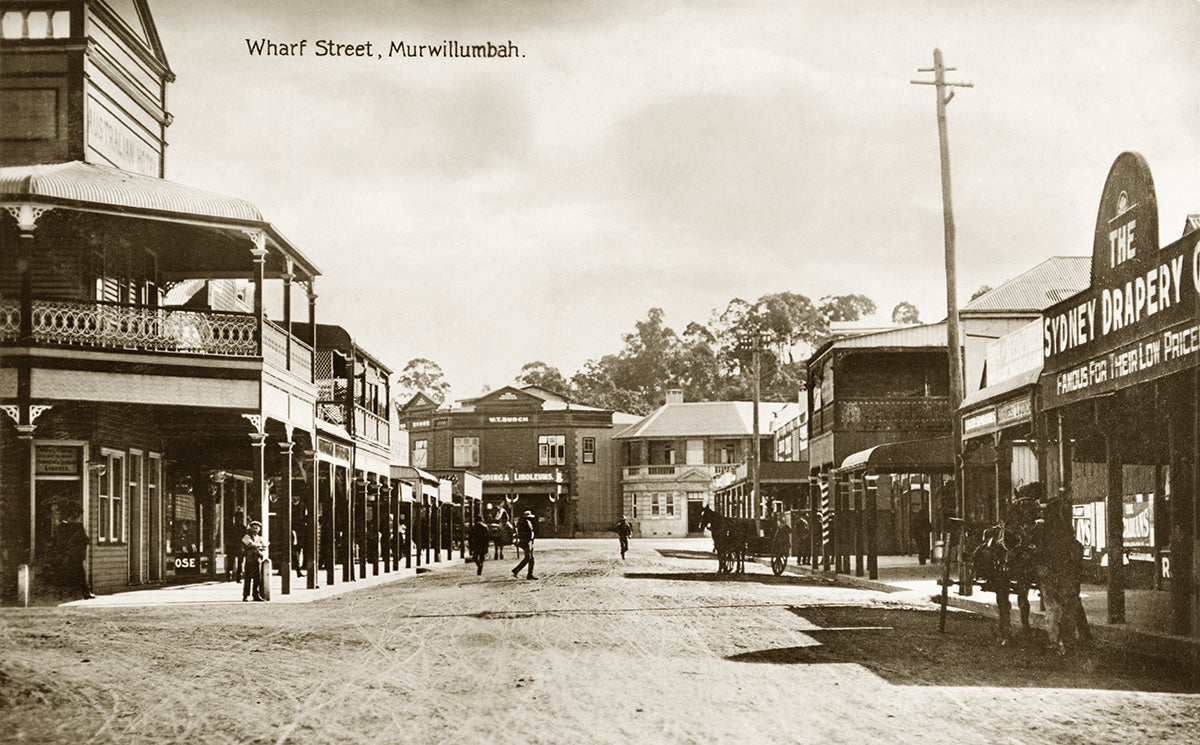 Wharf Street, Murwillumbah NSW Australia 1900s