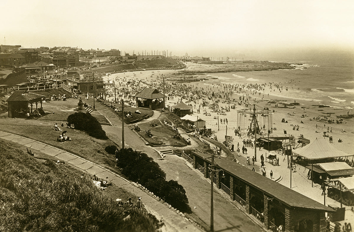 The Beach, Newcastle NSW Australia c.1927
