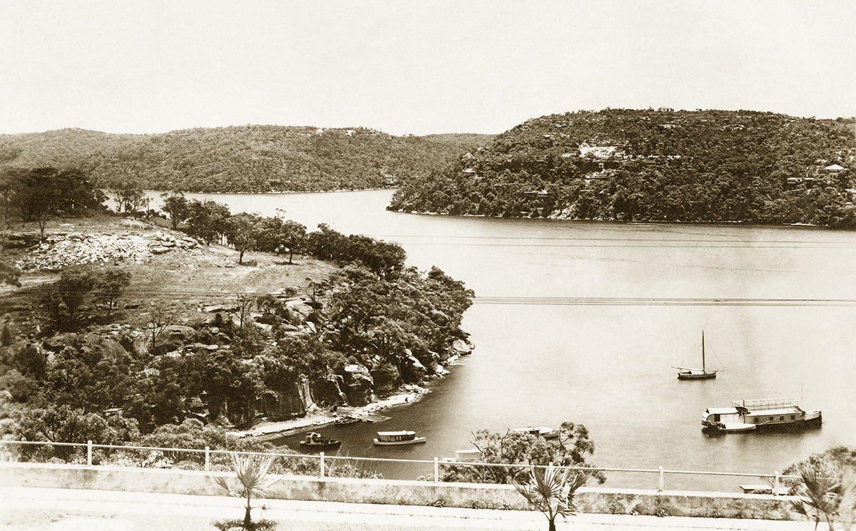 Pearl Bay - Middle Harbour, Seaforth NSW Australia 1922