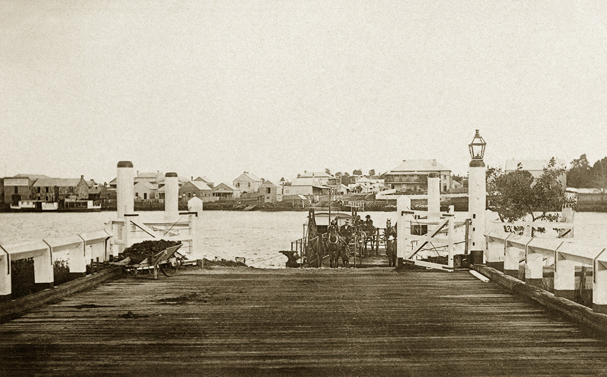 Vies Of Town From Millers Forest, Raymond Terrace NSW Australia c.1900