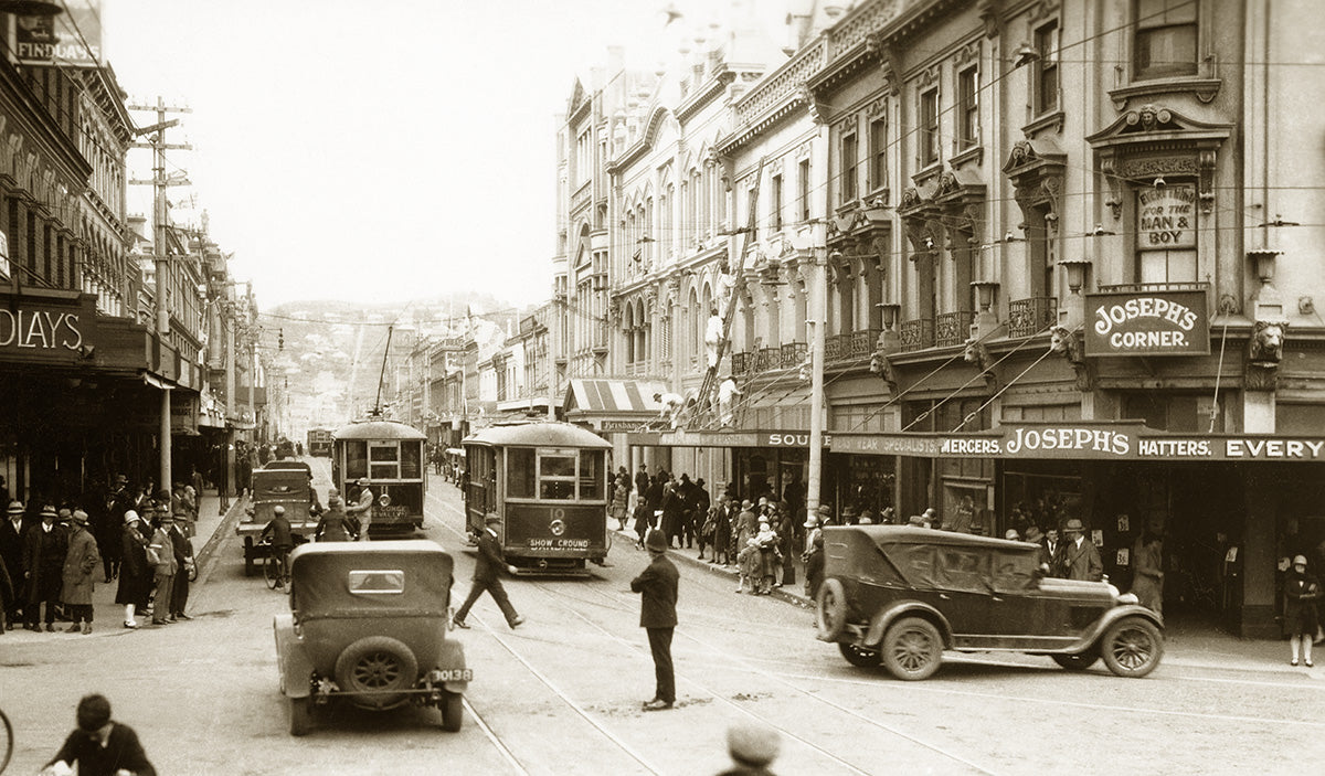 Brisbane Street, Launceston TAS Australia c.1929