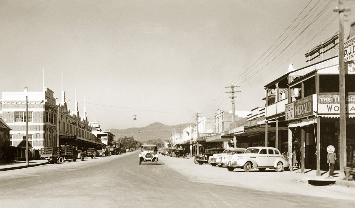 Church Street, Mudgee NSW Australia c.1948
