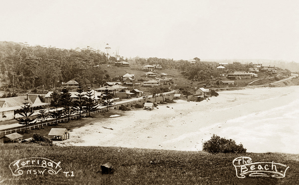 The Beach, Terrigal NSW Australia c.1920