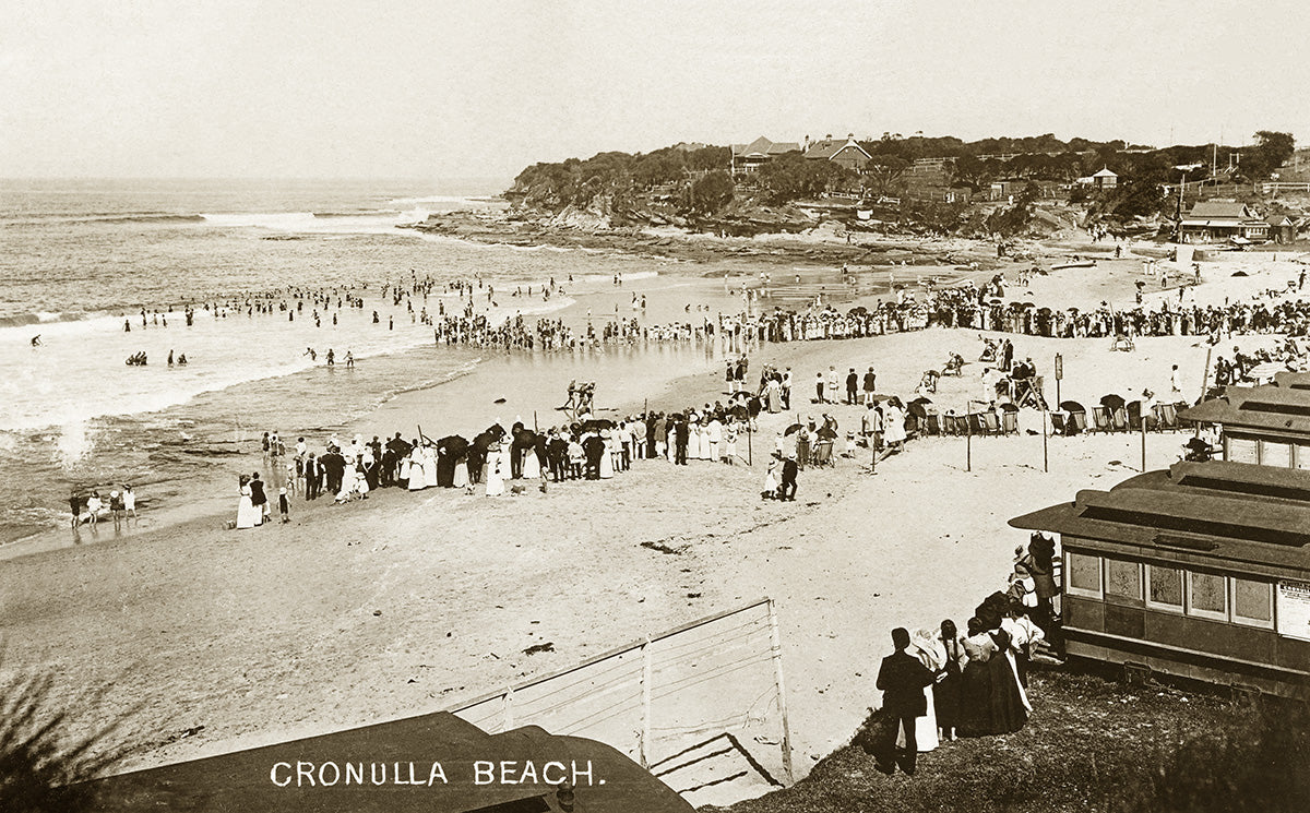 The Beach, Cronulla NSW Australia 1910s