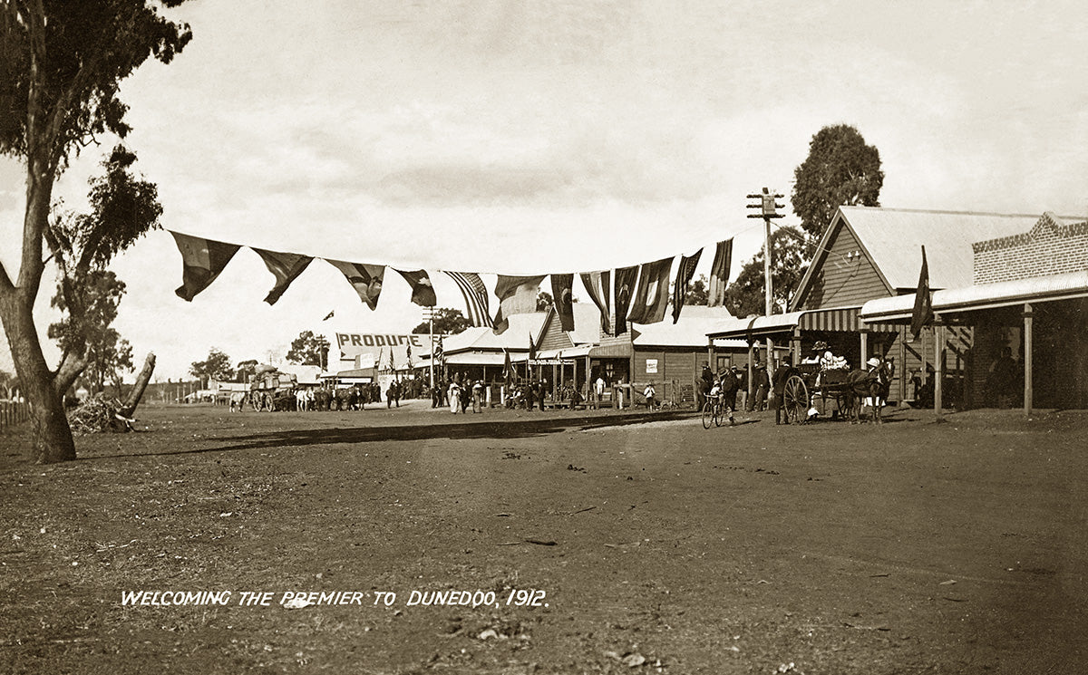 Welcoming The Premier To Dunedoo, Dunedoo NSW Australia 1912