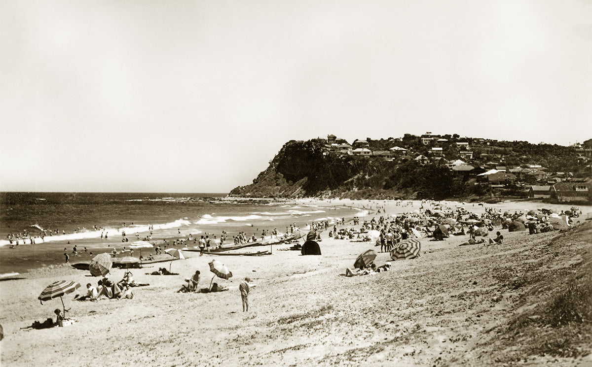 The Beach, Newport NSW Australia 1950s
