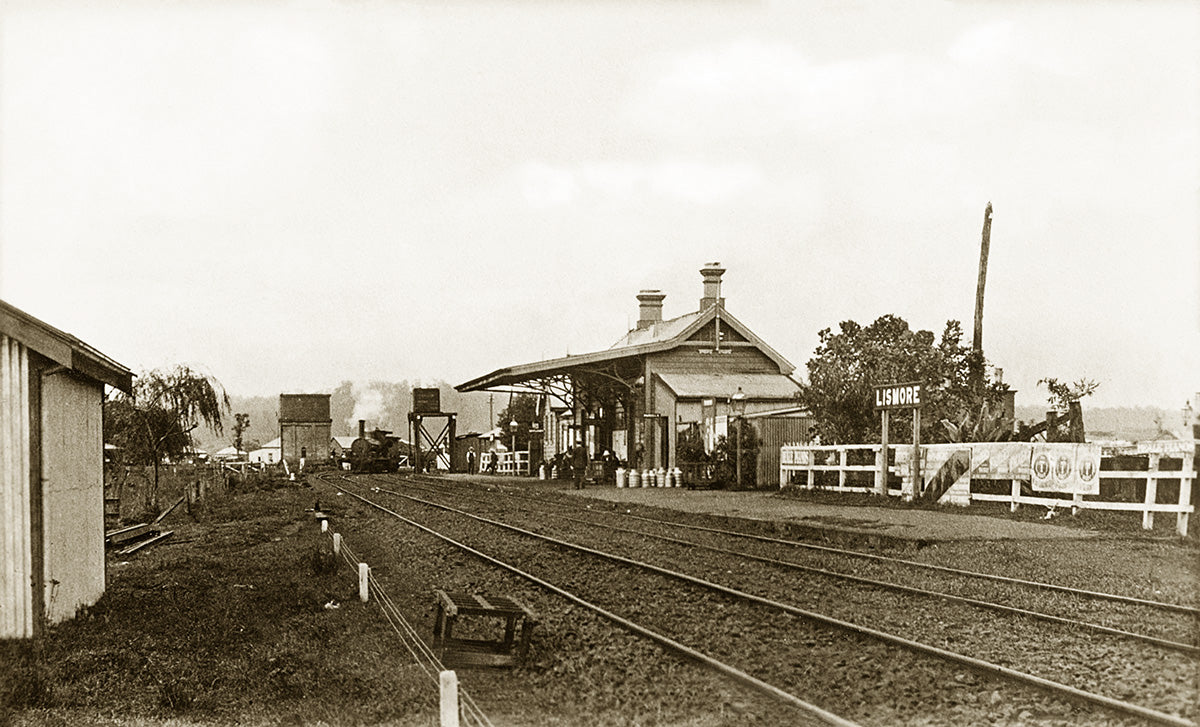 Railway Station, Lismore NSW Australia 1909
