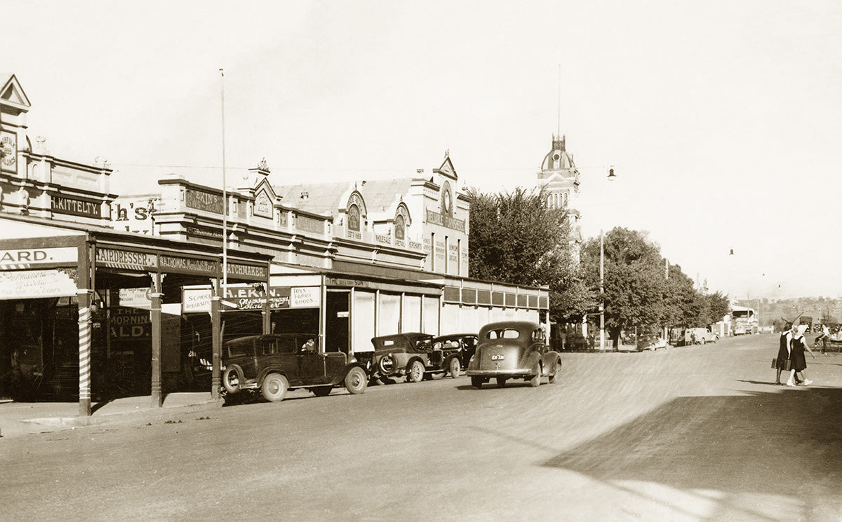 Wallendoon Street, Cootamundra NSW Australia 1930s