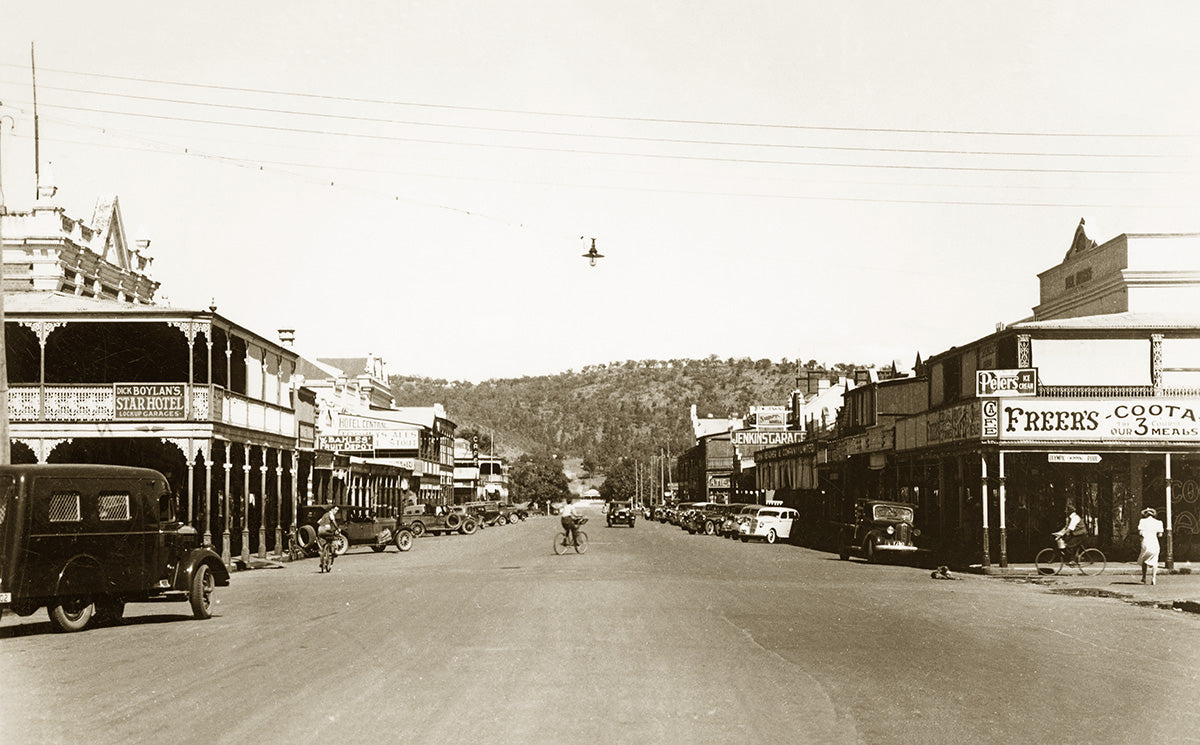 Parker Street, Cootamundra NSW Australia 1930s