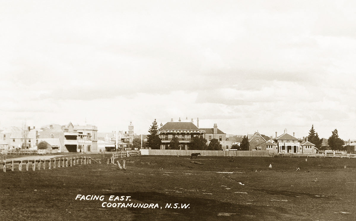 Facing East, Cootamundra NSW Australia c.1905