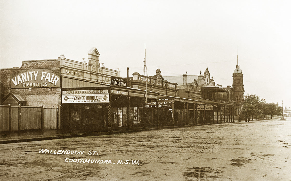 Wallendoon Street, Cootamundra NSW Australia c.1905