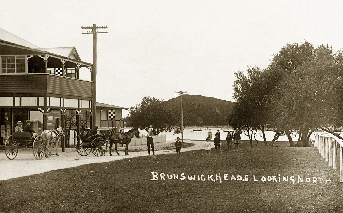 Looking North, Brunswick Heads NSW Australia 1910s
