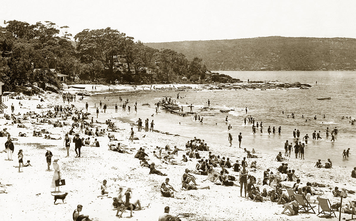 Edwards Beach, Balmoral NSW Australia 1920s