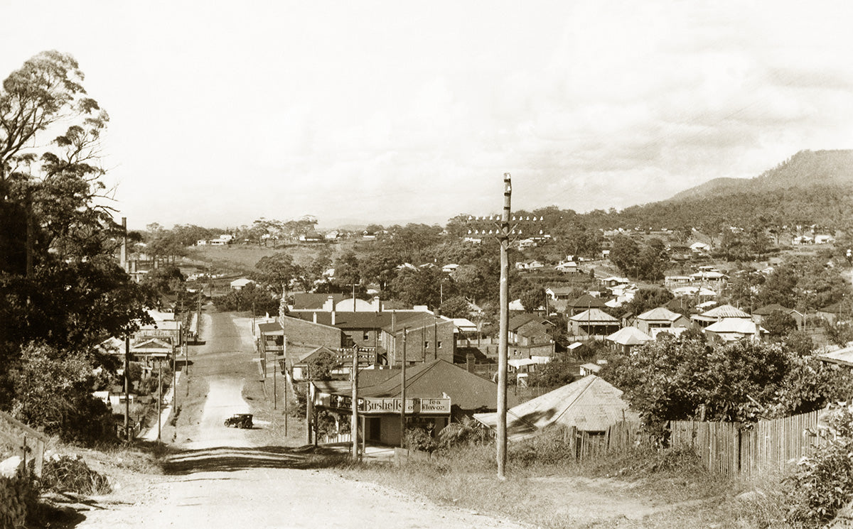 General View From School Hill, Thirroul NSW Australia c.1927