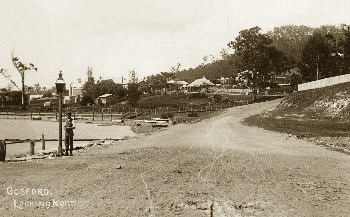Looking North, Gosford NSW Australia c.1906