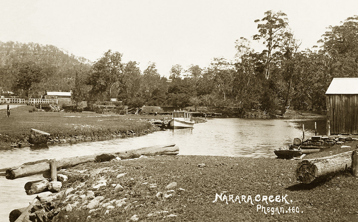 Narara Creek, Gosford NSW Australia c.1906