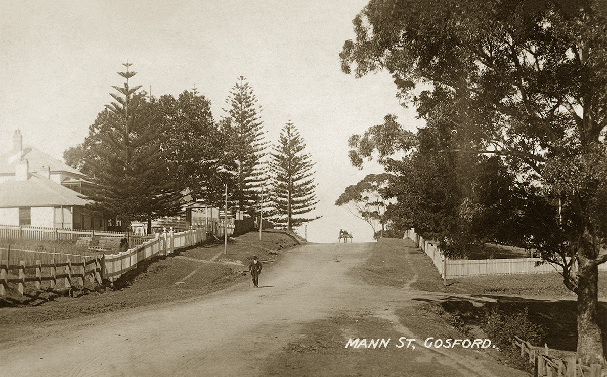 Mann Street, Gosford NSW Australia c.1906
