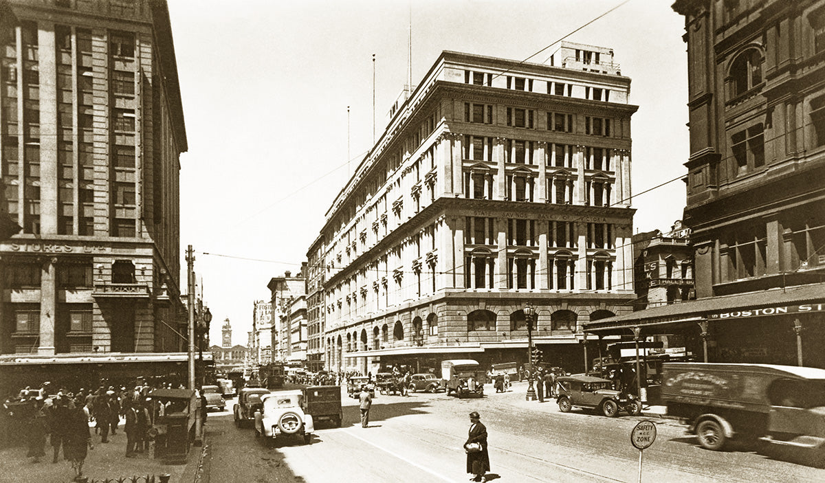 Elizabeth Street, Melbourne VIC Australia c.1930