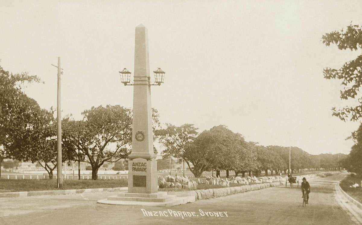 Anzac Parade, Sydney NSW Australia 1919